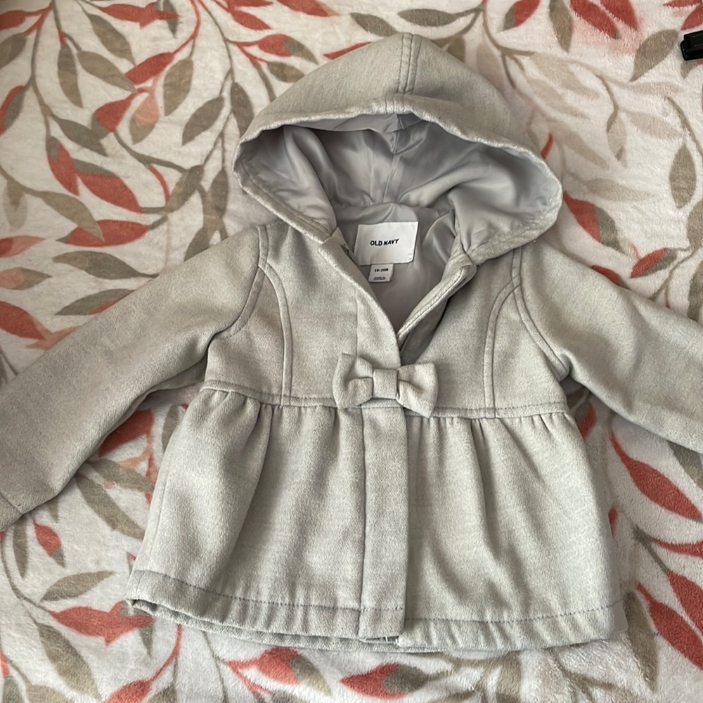 Gray babygirl jacket